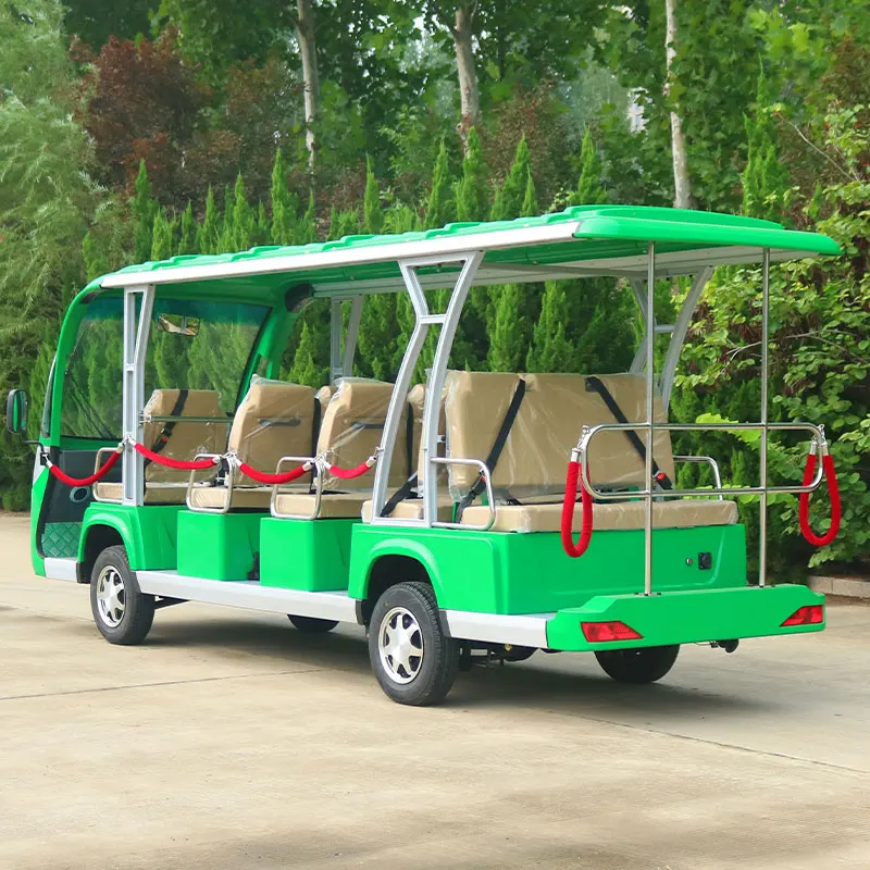 Electric Large Container Passenger Sightseeing Bus and Car for Tourism Passengers' Vehicle Product