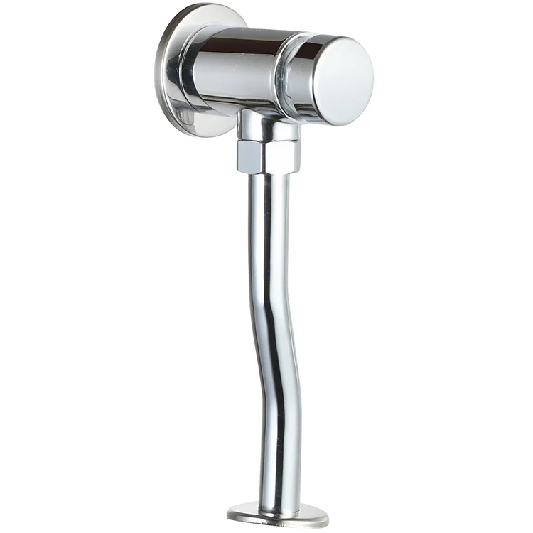 High Class Timing Delay Wall Mounted Flashing Valve Faucet Brass Men's Urinal Taps