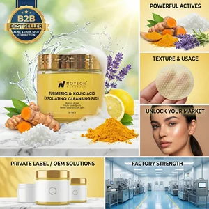 Private Label Kolic Kojic Turmeric Organic Deep Cleansing Acne Treatment Face Cleanser with High Quality