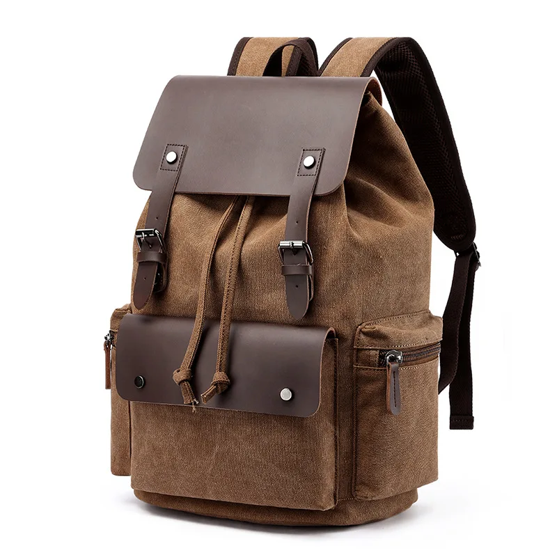 china canvas leather backpack manufacturers Maker's Unleash your adventurous spirit with our Waxed Canvas Leather Backpack Leather Backpack Custom Price, 2026