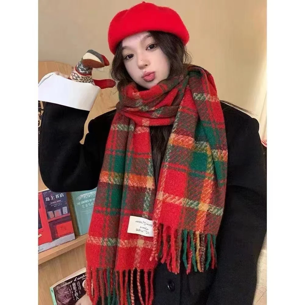2025 W-340 Korean Fashion Winter Shawl for Women