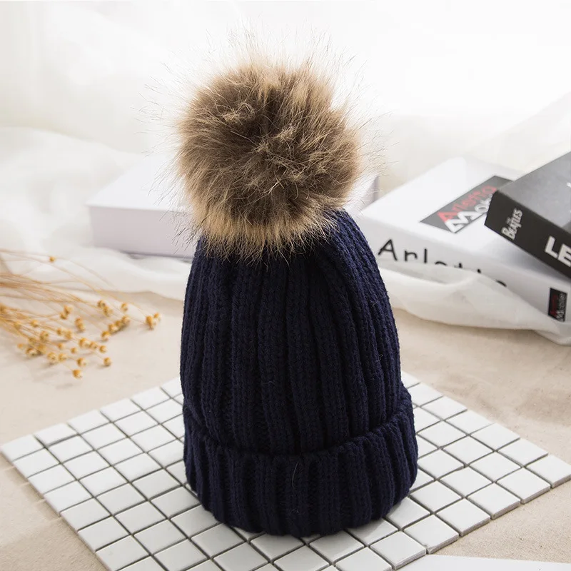 removable bobble hat