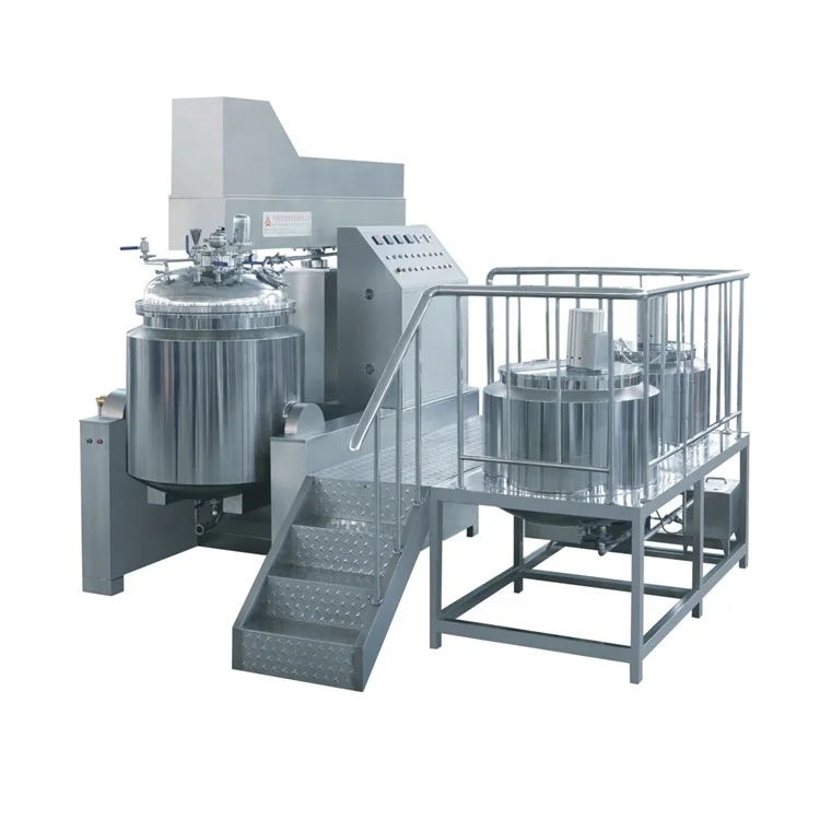 Промышленный гомогенизатор смеситель вакуумный эмульгатор нижний машина для