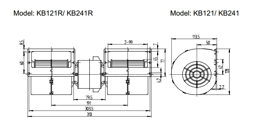 12V and 24V Fan Italy SPAL Evaporator Blower Model 006-B40-22 Series with Resistor ,for Bus air Conditioning Car