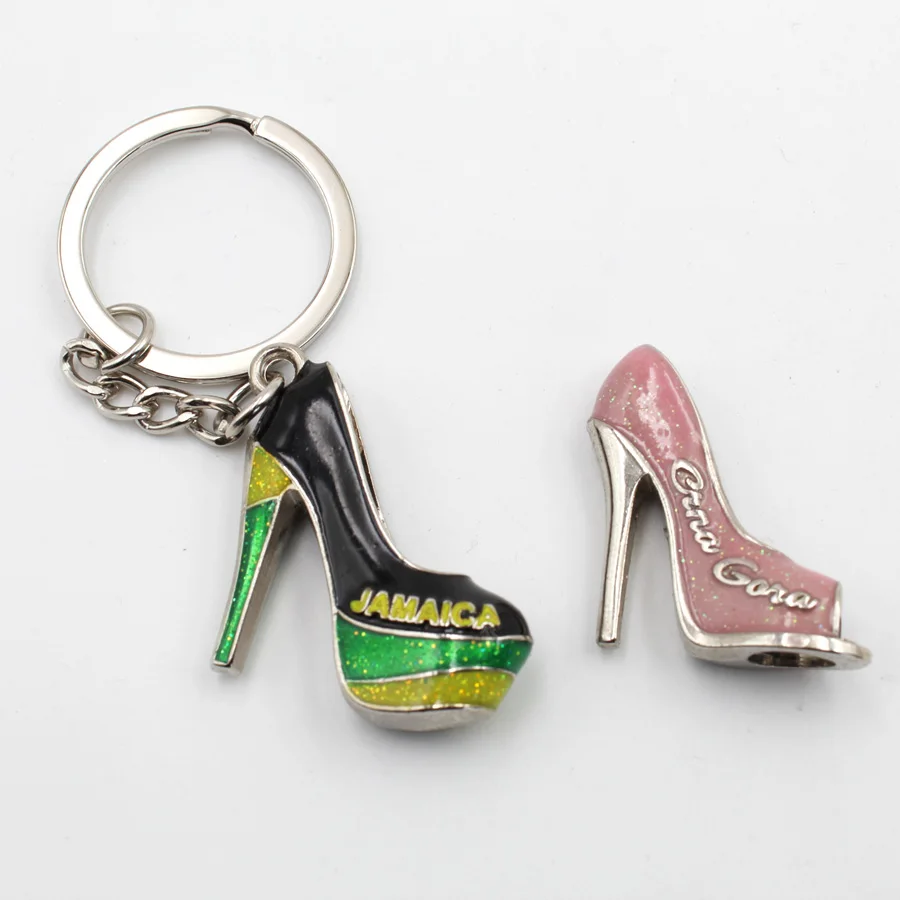 Souvenir Jamaica Highheeled Shoes Pump Keychain Buy Highheeled Shoes Keychain,Souvenir