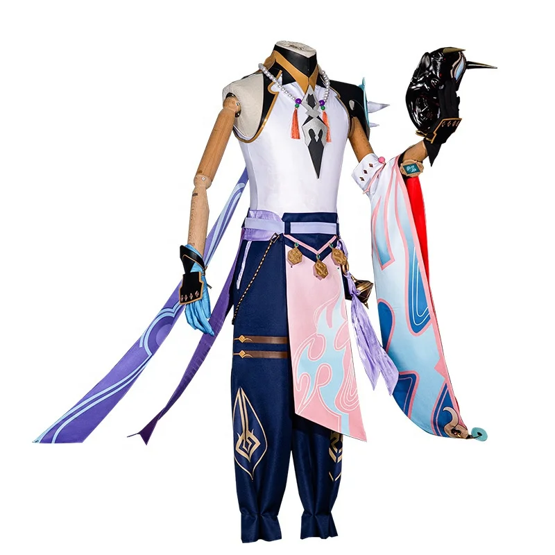 Jogo genshin impacto xiao cosplay traje moda anime rpg roupas estilo chinês  antigo tamanhos de fantasia