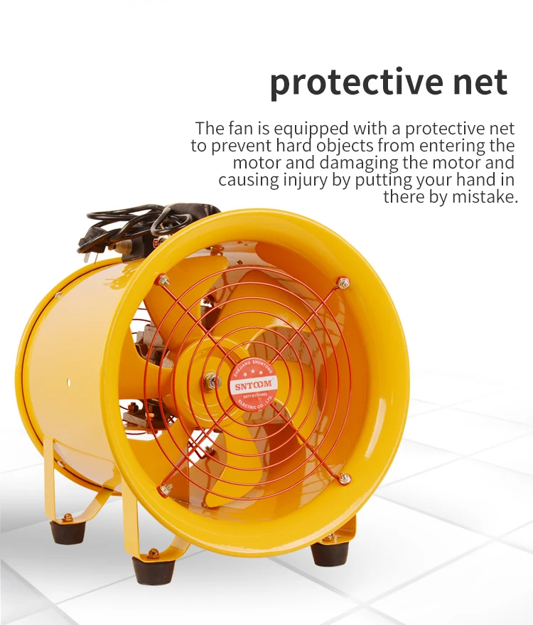 Axial Flow Ventilation Fan, Explosion-Proof, Portable - detail 10