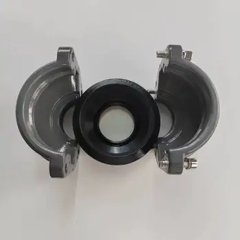 quick connector aluminum air pipe fittings  reduce DN 80-50 mm  aluminum pipe of air compressor  pipe netline   system