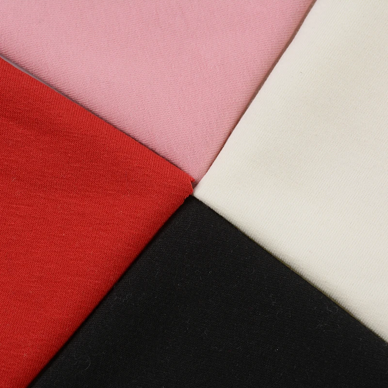 High Quality 70% Cotton 30% Polyester TC French Terry Knitting Fabric Shorts for Hoodies factory