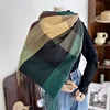 yellow-green plaid