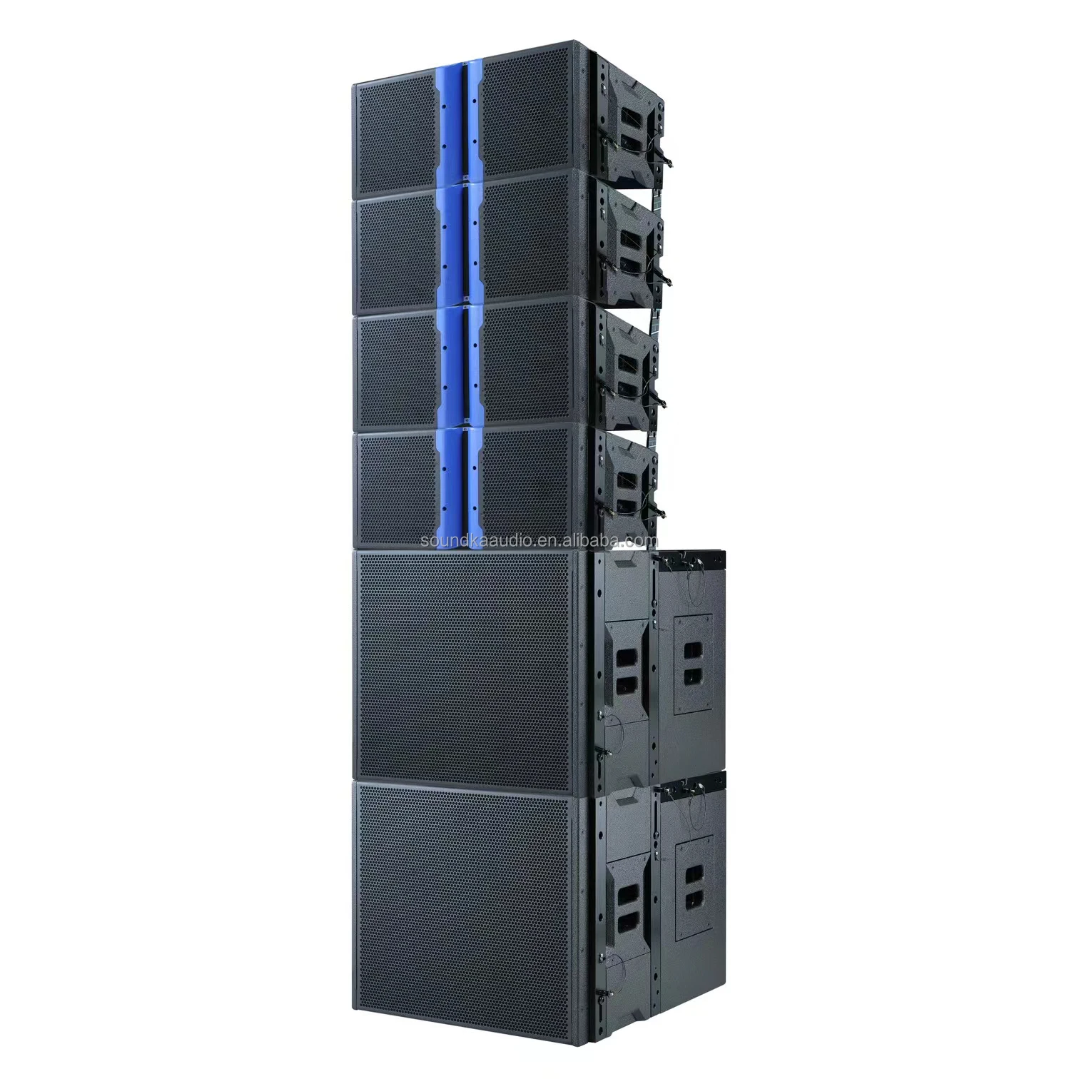 Prosound Neo 2*10\" Line Array DJ Speaker Set 600W Audio Sound Equipment for Parties & Performances