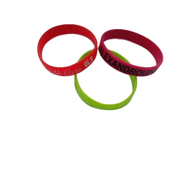 cheap wholesale price bracelets straps bracelet custom silicone eco friendly wrist band without moq
