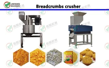 High Quality Automatic Bread Crumb Extruder Electric/Gas Breadcrumbs Making Machine Food Processing Include Gear Gearbox PLC