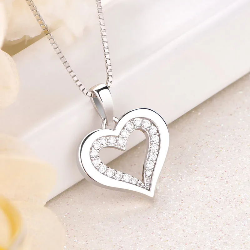 Custom 925 Sterling Silver Pendant Necklace Goddess Wholesale Heart ...