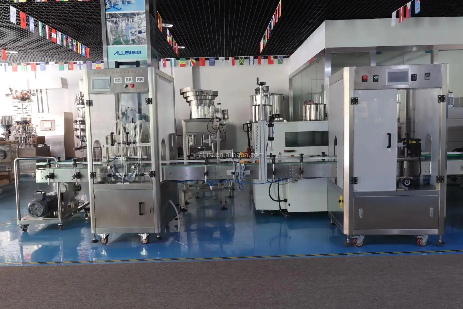 Полностью автоматическая машина для розлива серной