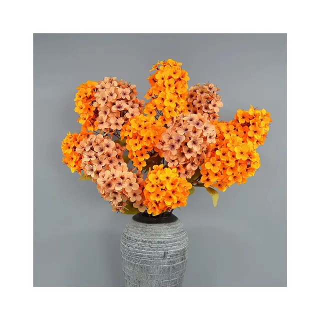 Artificial hydrangea decorative hydrangeas flowers artificial home wedding decoration artificial flower wholesale