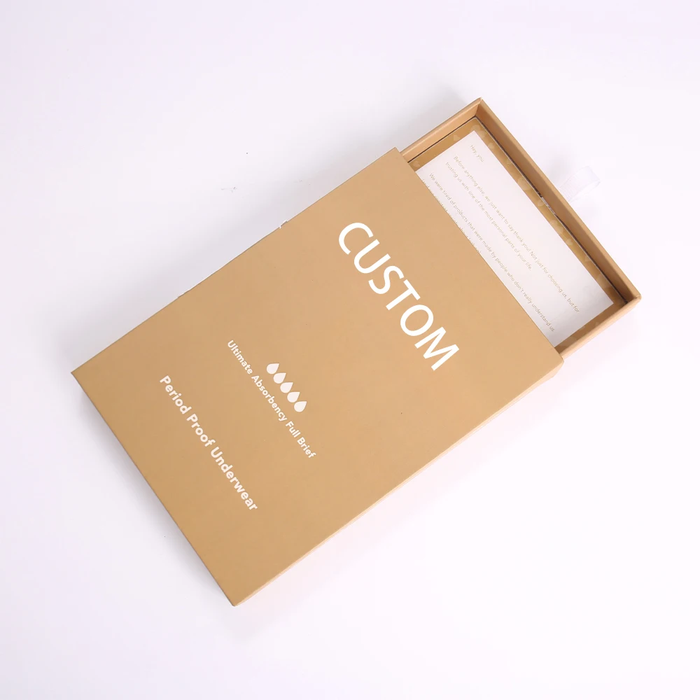 علبة تغليف مخصصة بدرج، مصنوعة يدويًّا، علبة هدايا فاخرة للإكسسوارات، مزودة بشريط زينة، وعلبة ورقية صلبة انزلاقية فاخرة للملابس الداخلية