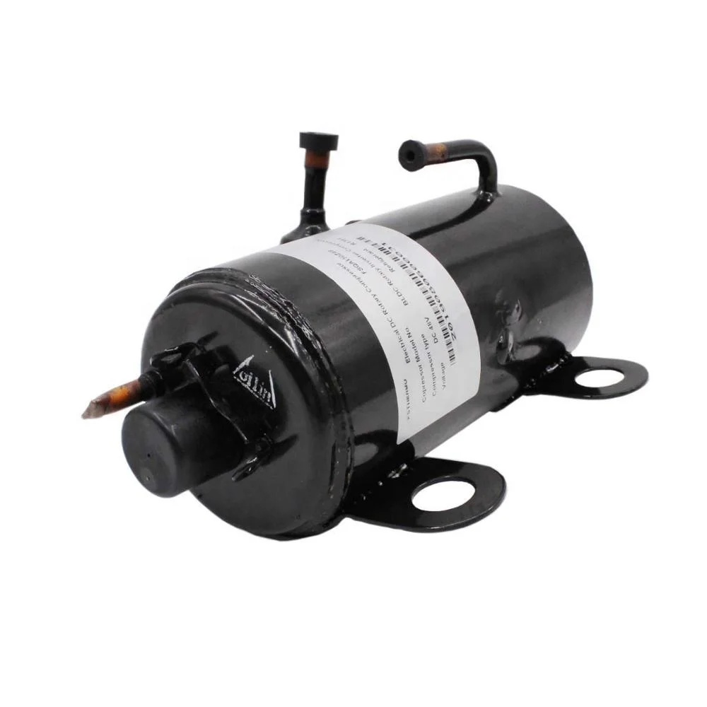 Bldc 48v 7000btu Horizontal Rotary Refrigerator Compressor