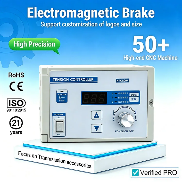 High Quality New Olive Tech Manual/Auto Magnetic Brake Tension Controller Winding Machine for Offset Printing Komori/
