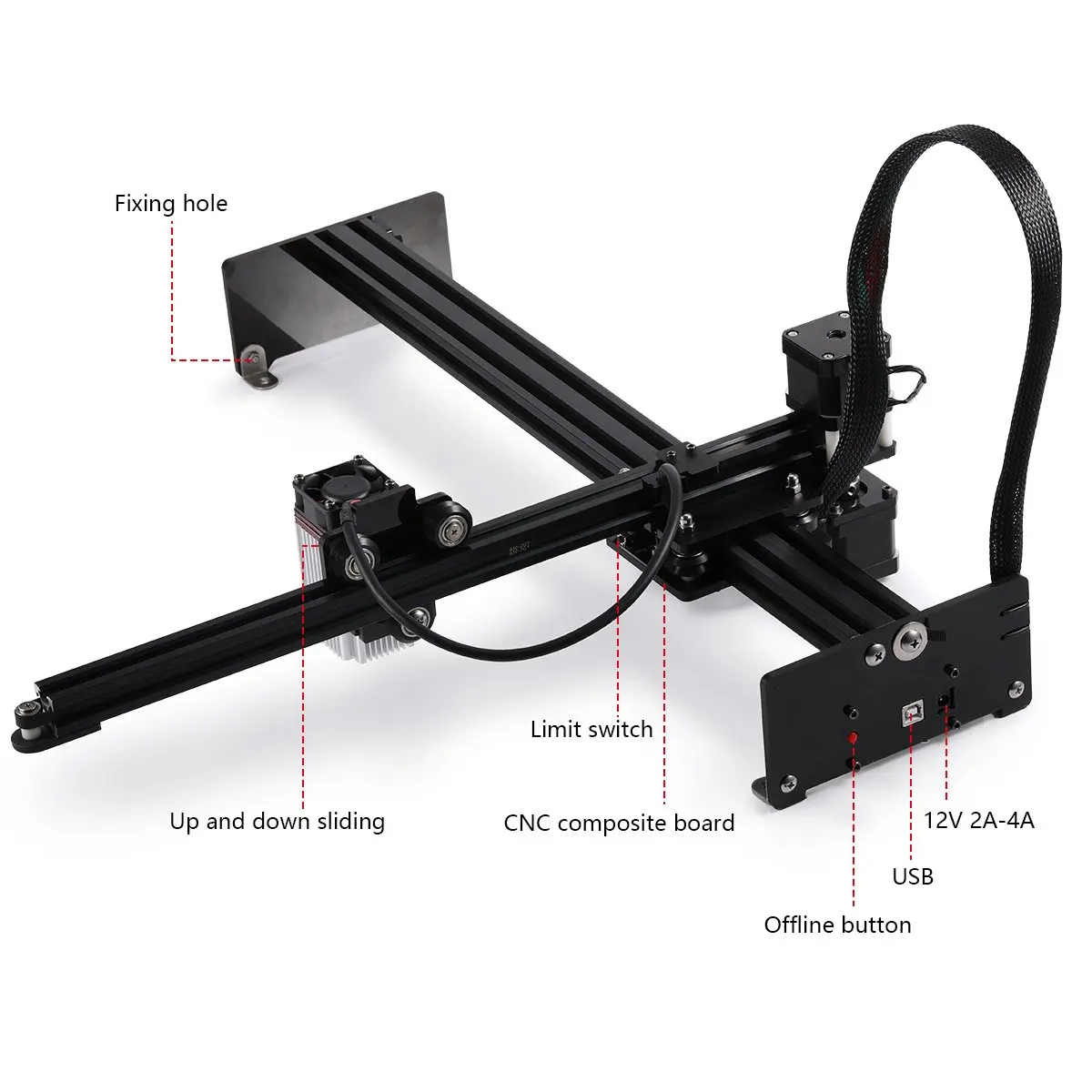 NEJE Master 2S Plus Laser Engraver & Cutter - High Accuracy