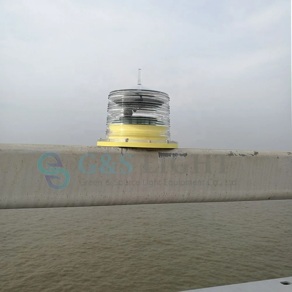 GS-LS/E диапазон 1 ~ 4 нм Солнечная приведенная в действие морской габаритный фонарь платформа светодиодный свет
