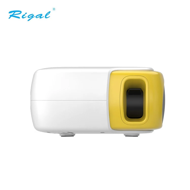 Цифровой мини-проектор 2,6 дюйма 1000 люмен 360p для домашнего использования