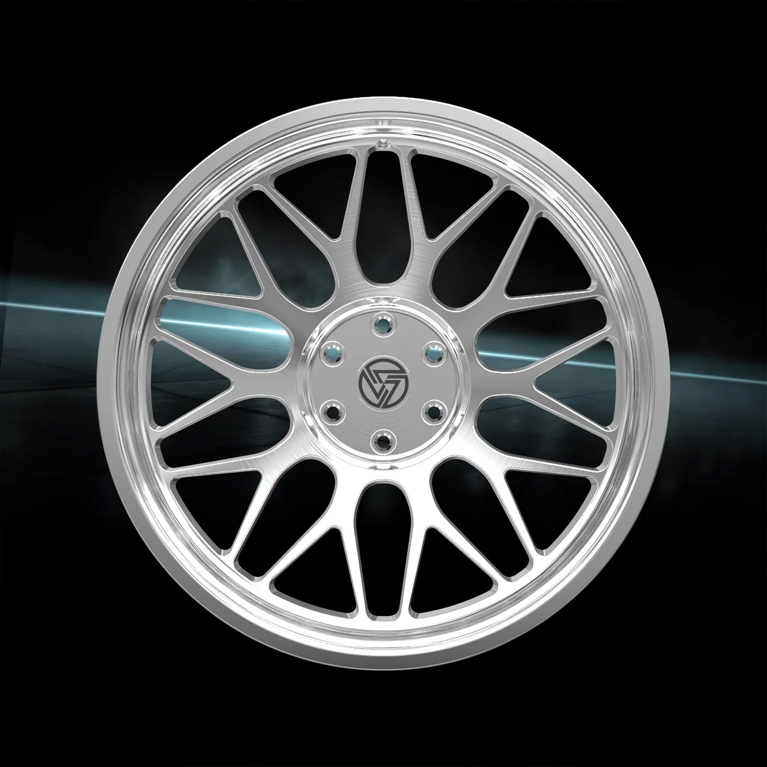 XL Luxury Deep Concave 6x135 Passenger Car Rims Customized Gloss Gold and Sliver Forged Wheel for Off-road and Pickup - Image 3