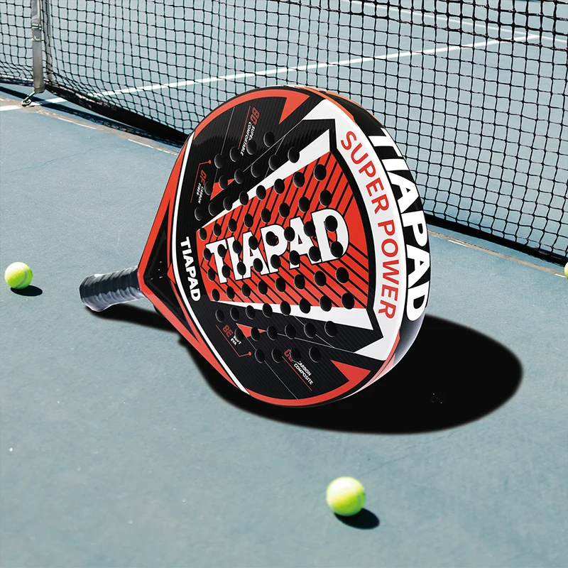 Pr1005 Padel Racket T700 Beach Tennis Padel Racket Carbon Pro Padel Glass Fiber Carbon Beach