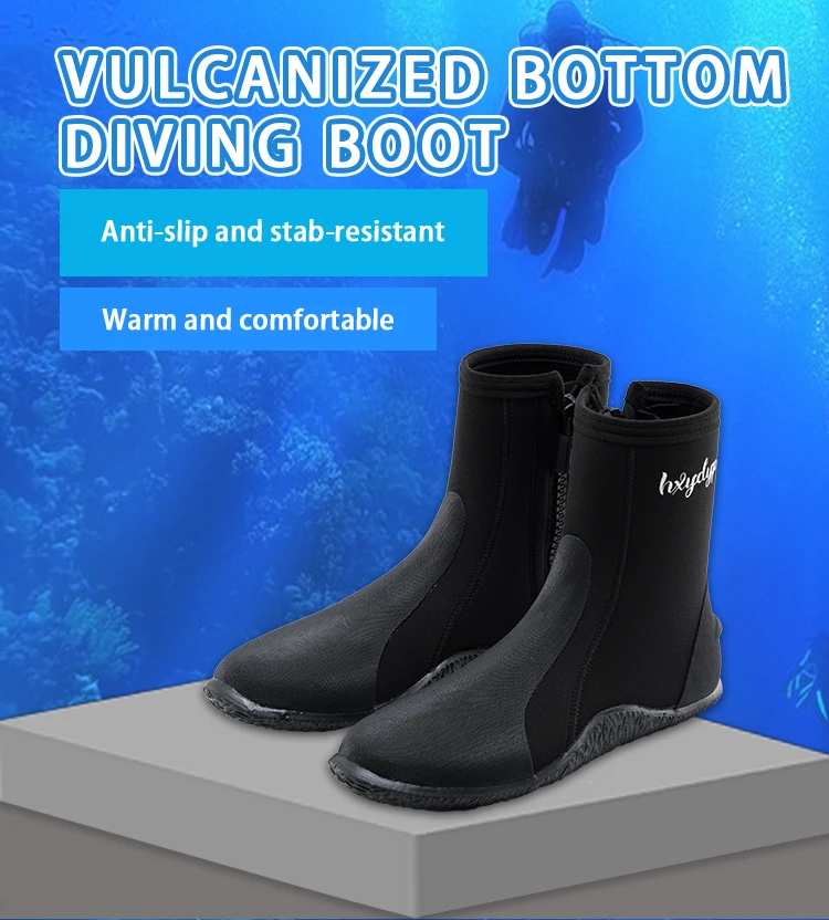 Thick Sole Product Neoprene Dive Boots Wetsuit Shoe Logo Buy Wetsuit