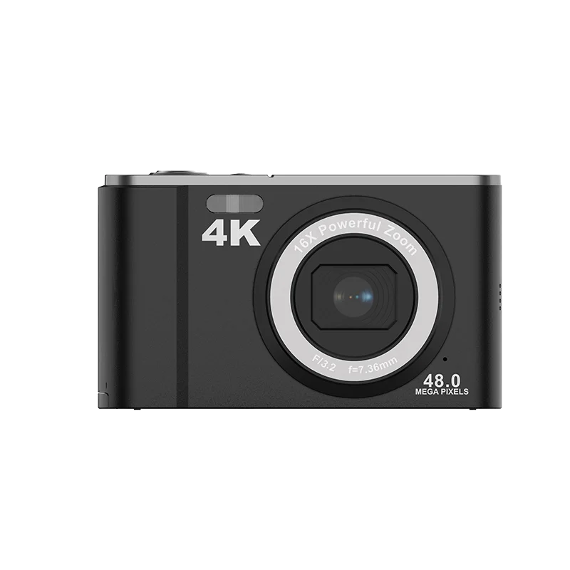 4K Waterproof Digital Camera 48MP Video Recorder