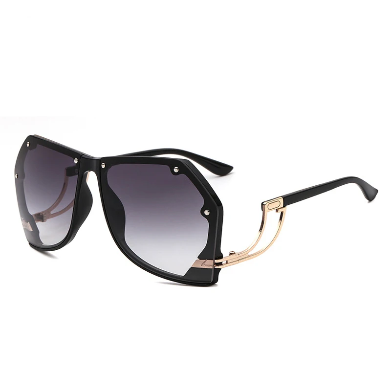 Twooo 2763 New Style Oversized Colors Frame High Quality Metal UV400 Protection PC Lense aperçu 2