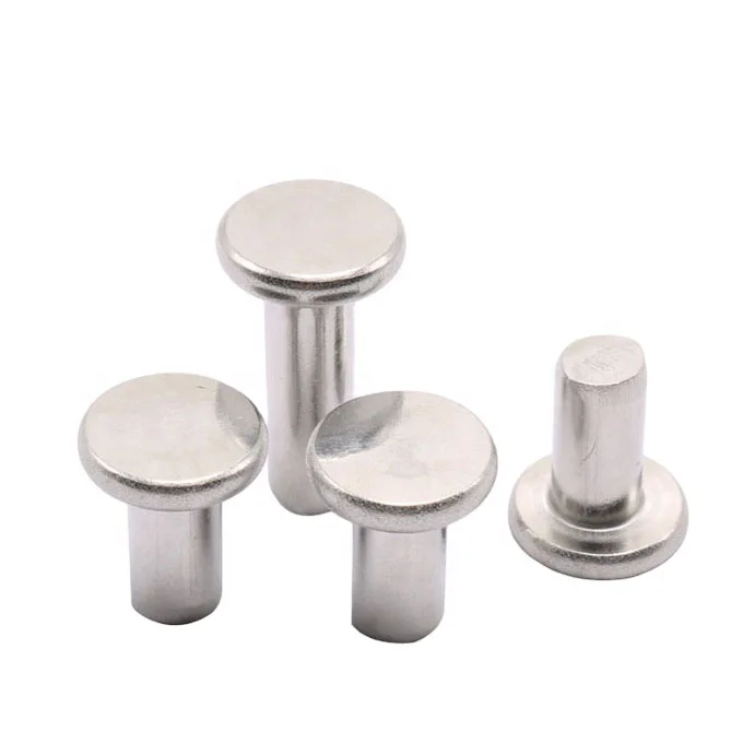 Solid Countersunk Head Solid Semi-tubular Rivet Solid Rivets - Buy ...