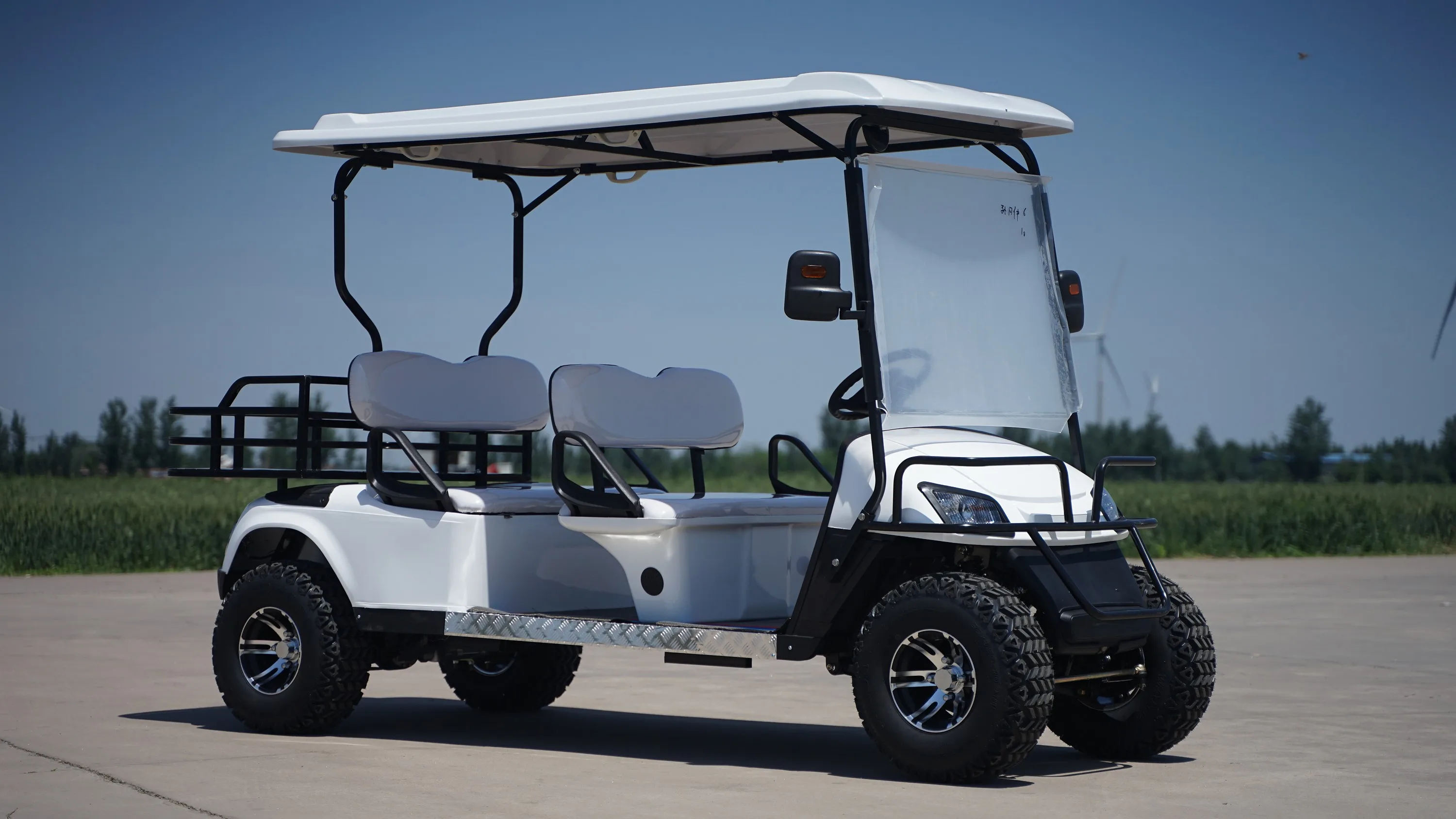 48v 60v 72v Lithium 4 Wheel Buggy Mg2+2 4+2 6+2 Seater Electric Utv