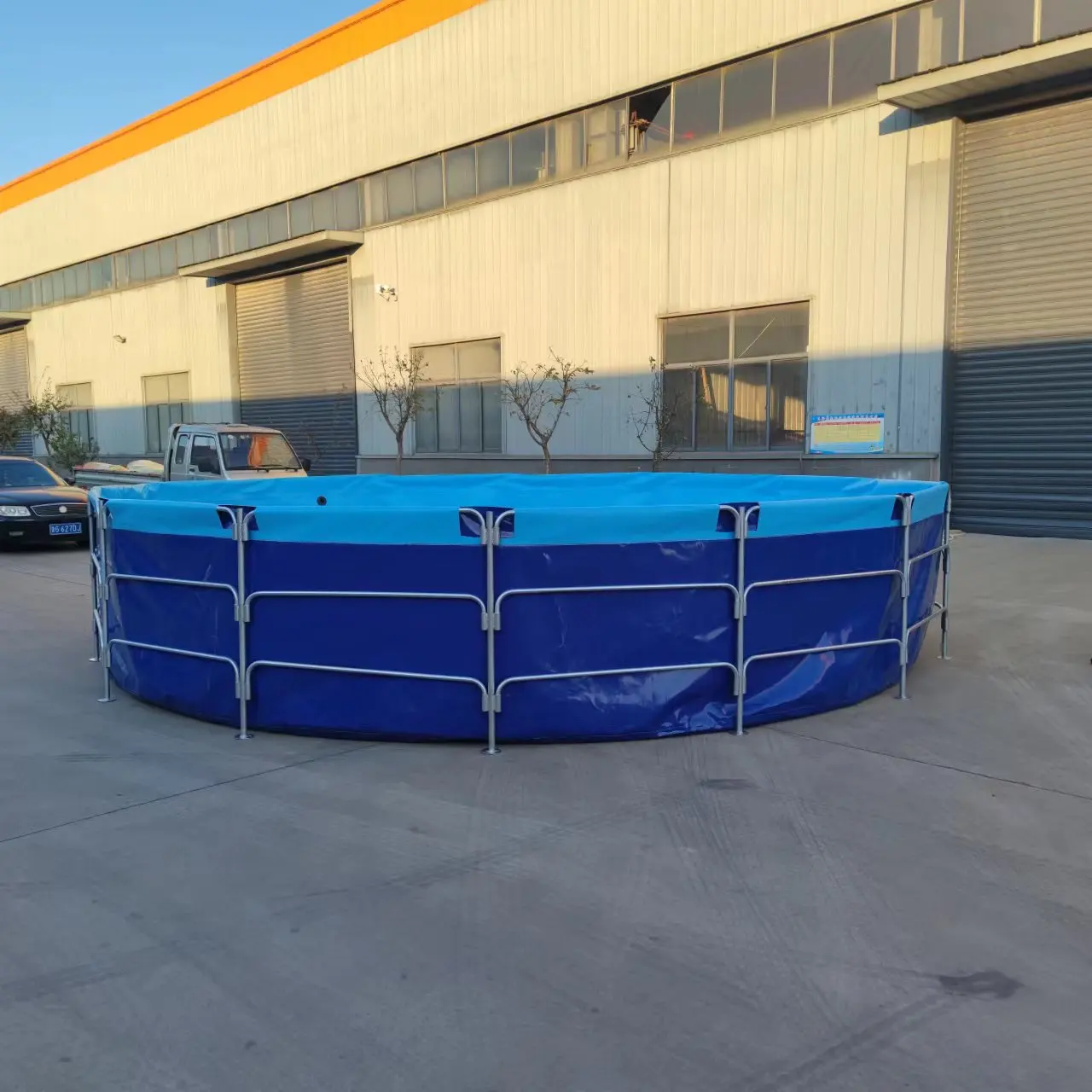 Rectangular Fish Ponds Plastic Pond Tanks Tarpaulin Fish Tank