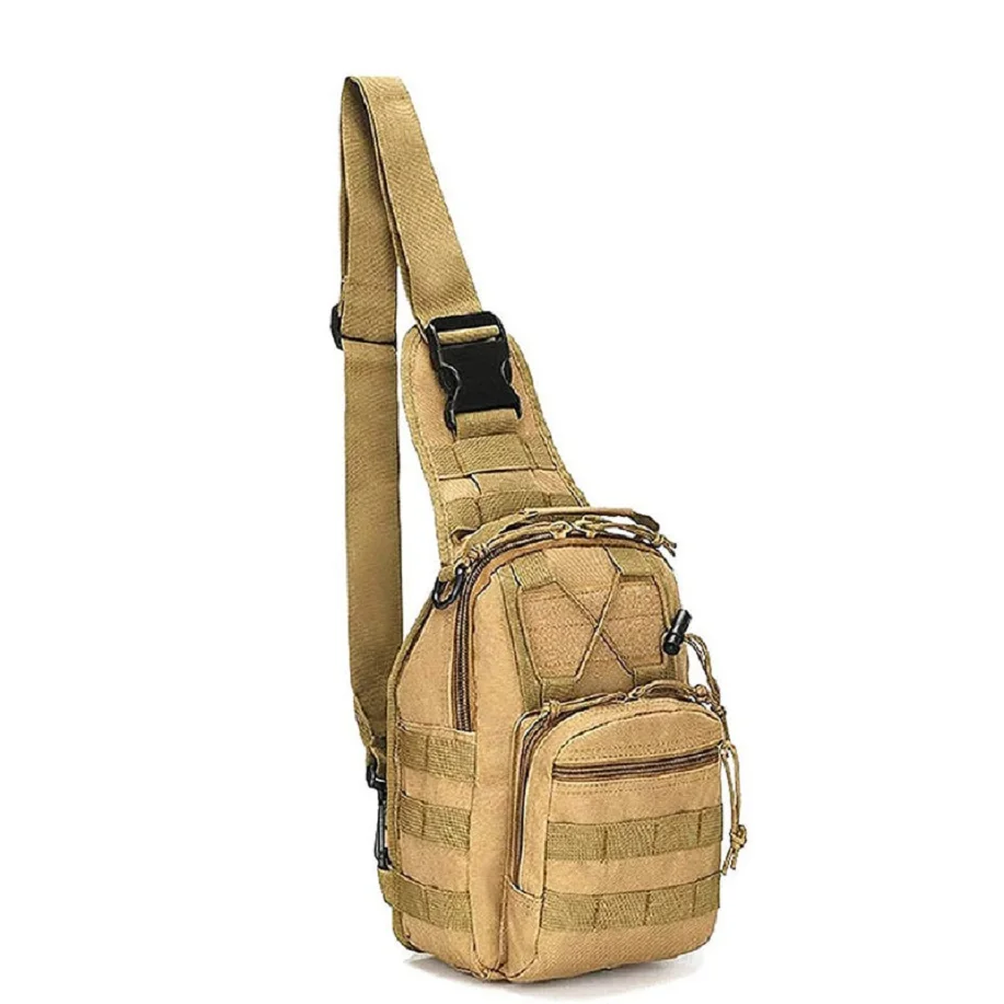Multifunctional Tactical Sling Pouch Assault Shoulder Bag Outdoor Traveling Chest Pack Tactical Sling Pouches Bags
