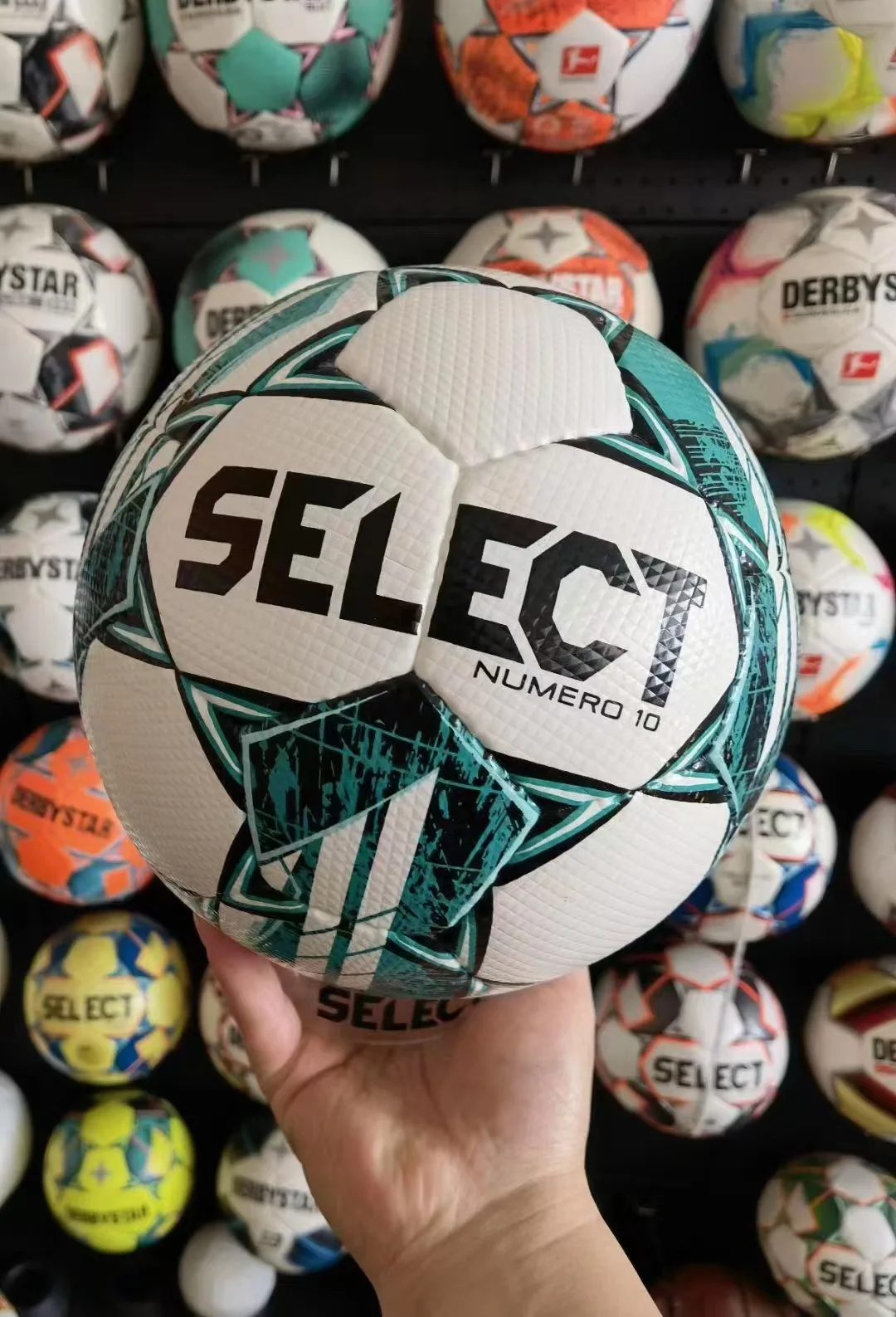 Original Select Football Custom Best Leather Material Soccer Ball Size