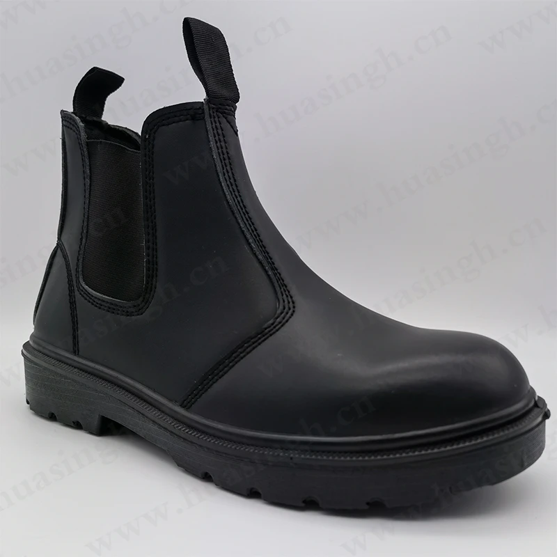 Lxg,Heavy Industrial Pull On Style Safety Boots For Sale Antipuncture Pu Outsole Middlecut