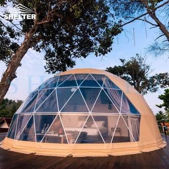Luxury Outdoor Camping Dome Tent Geodesic Dome House Tent 8