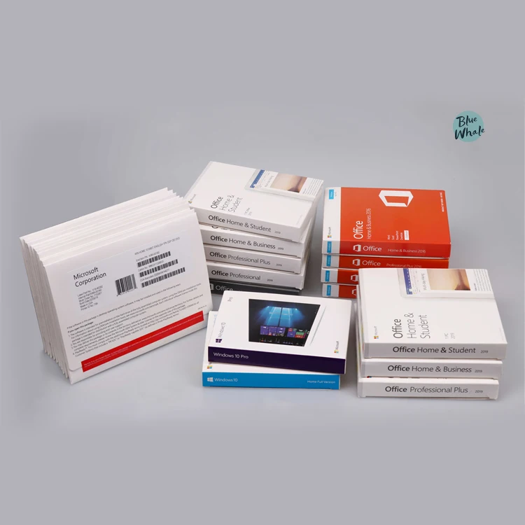 Officee 2019 Pro Plus    Windows 10 professional Software 64 bits Win 10 Pro Key  3.0 USB flash drive