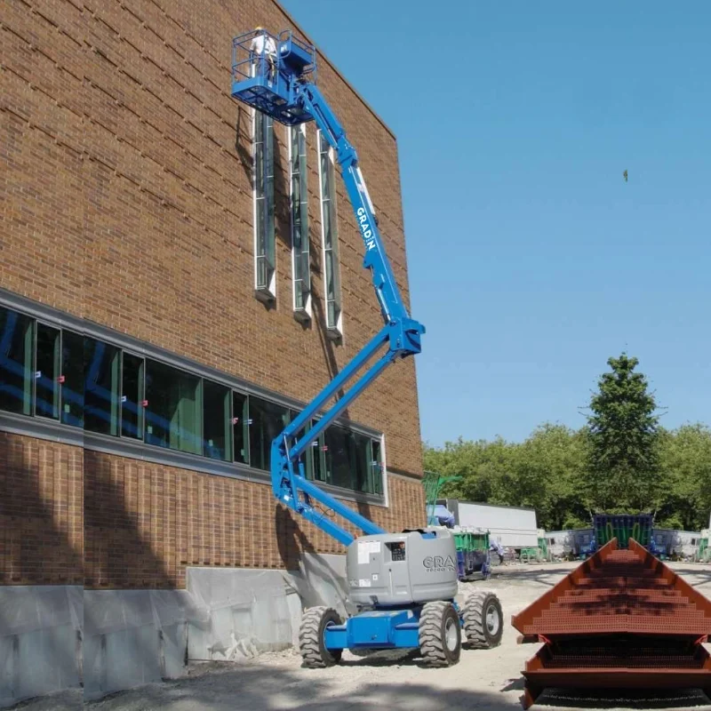 30ft 40ft 45ft 60ft Remote Control Articulated Boom Lift Pen Elevator