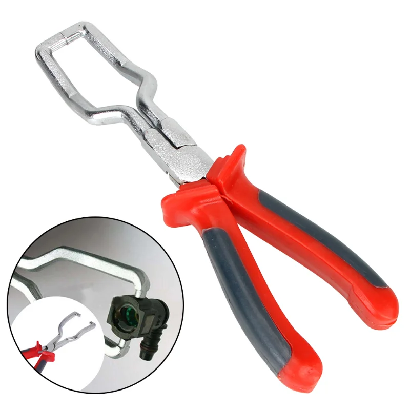 Pince à Carburant Universelle Kisbeibi - Acier - Pour Tuyaux D'huile - Vert - 225mm