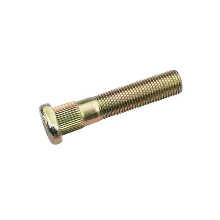 Customized Brass Serrated Titanium Flange Bolt Flat Head Step Knurled ...