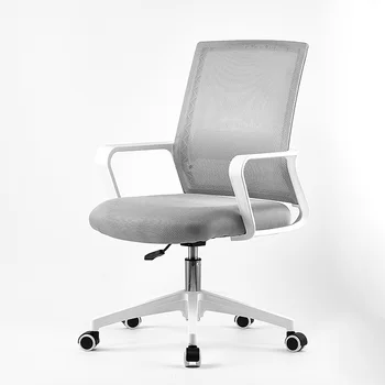 Wholesalers Cheap Mesh Chaises Bureau Sillas Para Oficina Swivel Revolving Guest Manager Office Chair Fabric Modern