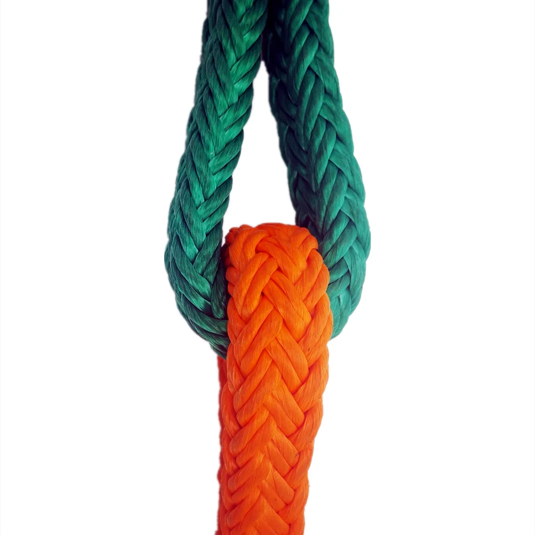 12 Strand Double Braid Polyester Fiber Rope for Tree Work and Rigging Line Purpose