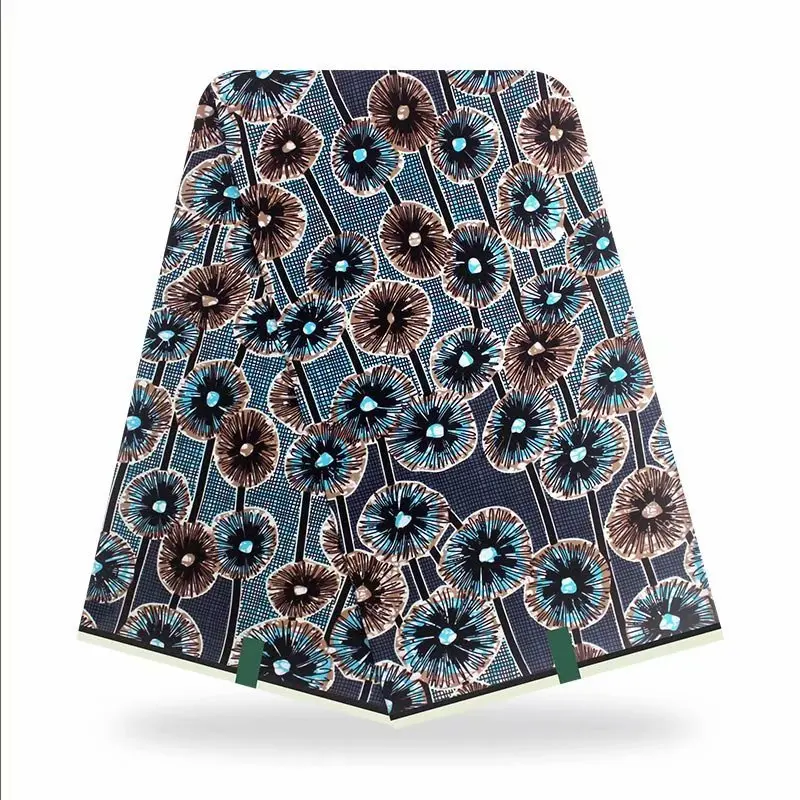 Tofine замечательный узор принты оптовая продажа ткань в африканском стиле Анкары хлопчатобумажная