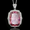 Dried rose pendant with Chopin chain