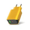 Chargeur mural A + jaune