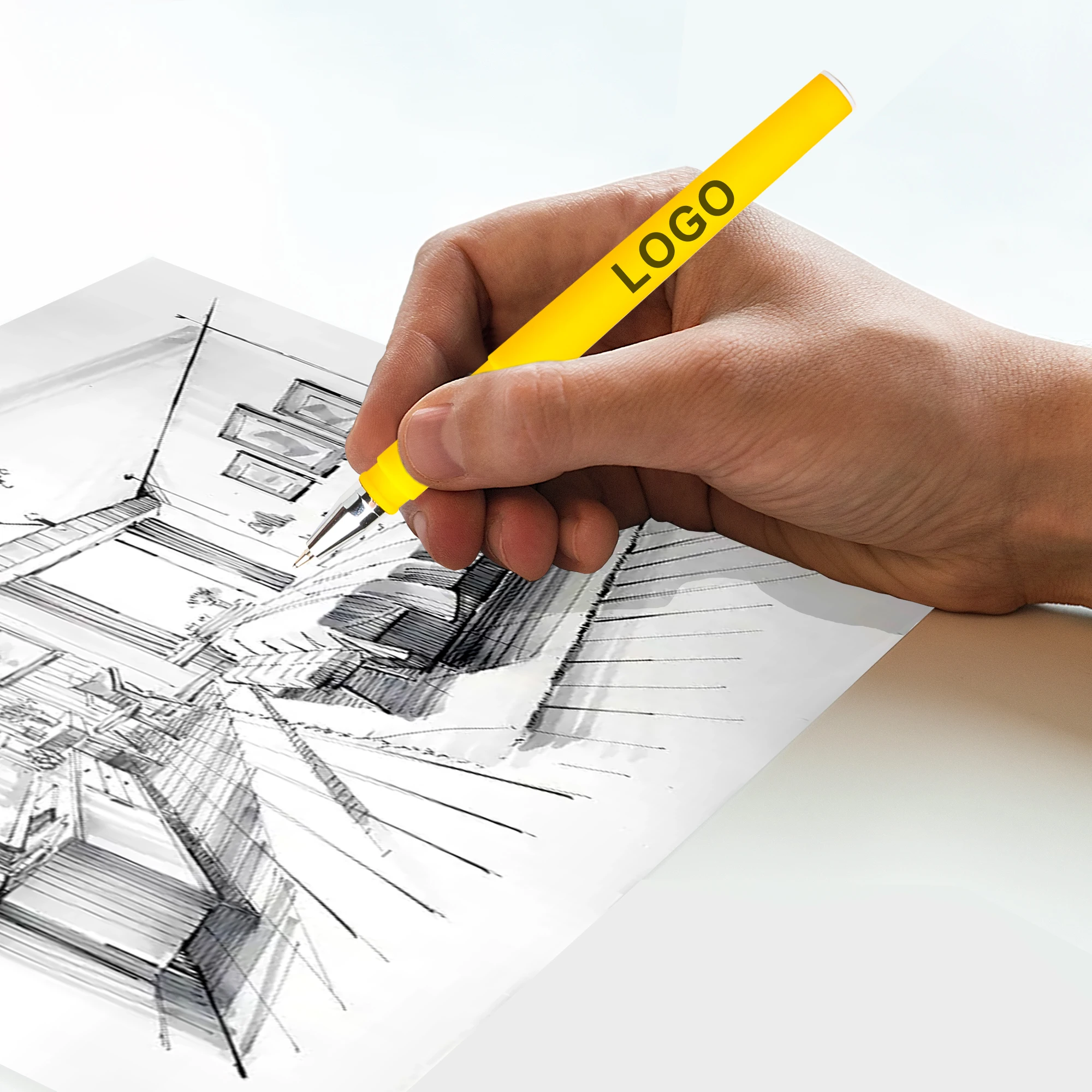 Plastic Gel Pen For Students Smooth Writing Office Stationery_voghion.com