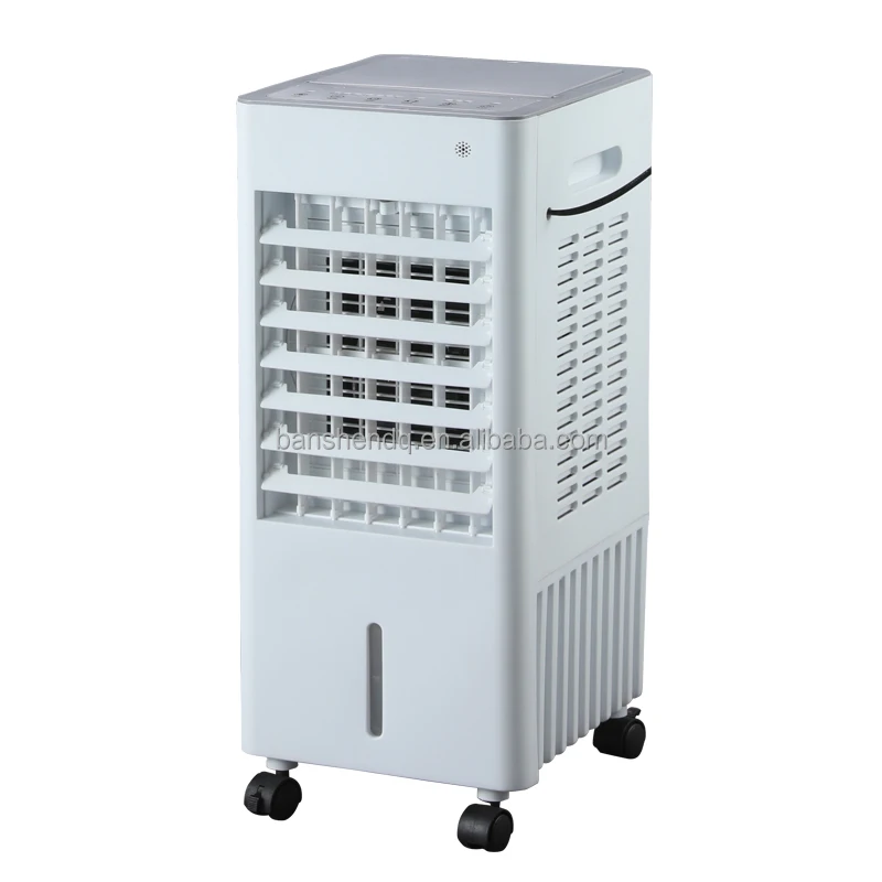 New Mini Air Conditioner Fan Humidifier Fan Remote Control Air Cooler Fan With Caster Wheel