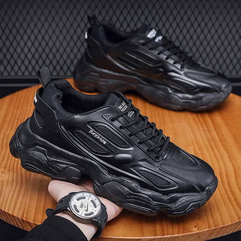 2024 Spring New Running height increase sports leisure running chunky shoes for men